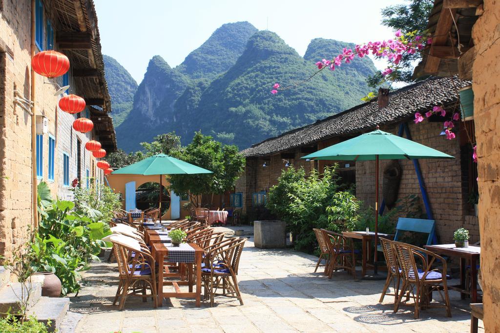 The Giggling Tree Hotell Yangshuo Rum bild